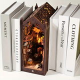 Book Nook Magical Library LED Self Assemble Model