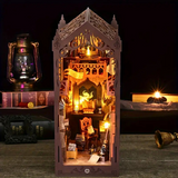 Book Nook Magical Library LED Self Assemble Model