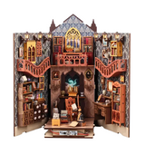 Book Nook Magical Library LED Self Assemble Model