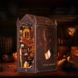 Book Nook Magical Library LED Self Assemble Model