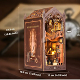 Book Nook Magical Library LED Self Assemble Model