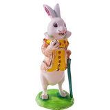 The White Rabbit Alice In Wonderland ARORA Pewter Trinket Box