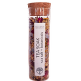 Equilibrium Tea Soak  Natural Bath Salt With Sea Salt And Botanicals In Glass Test Tube 100g