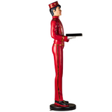 Bert The Bell Boy With Serving Tray Theatrical Decor Display 144 cm Tall