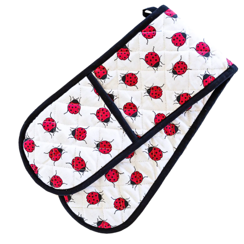 Lady Bird Design Heavy Duty Double Cotton Oven Glove