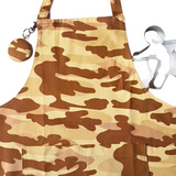 Commando Children's Apron, Gingerbread Cookie Cutter And Key Ring Set!