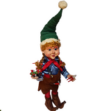 Claudia Santa's Toy Maker Christmas Elf 45 cm Tall