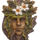 Fiadh The Wild Green Lady of the Forest Wall Plaque