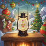 Dr.Seuss The Grinchmas I Am The Naughty List Lantern With Lights And Swirling Glitter