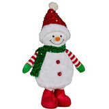 Jolly Jack The Light Up Christmas Snowman 43 cm Tall