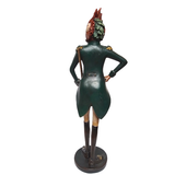 Major Popinjay Thistlewood Statue The Human Hybrid Collection