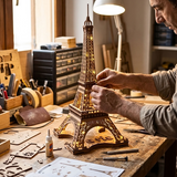 Night Of The Eiffle Tower 3D DIY Puzzle Creation Set