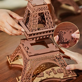 Night Of The Eiffle Tower 3D DIY Puzzle Creation Set