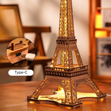 Night Of The Eiffle Tower 3D DIY Puzzle Creation Set