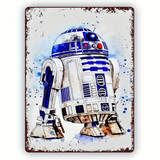 R2-D2 Asromech Droid Star Wars Metal Sign