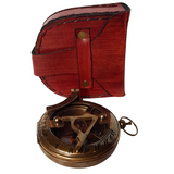 Stanley London Steampunk Sundial And Compass Pocket Fob