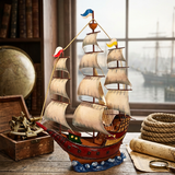 Ten Sails Spanish Galleon Sailing Ship