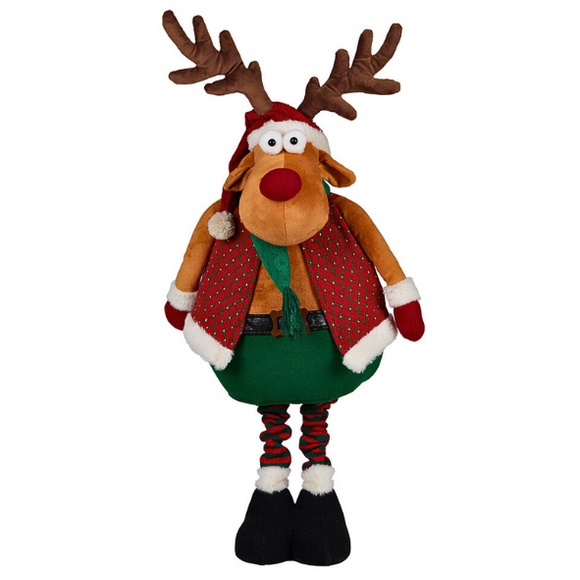 The Singing Christmas Moose Manny With Animated Antlers 71 cm Tall