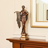 The Swinging Days Art Deco Cold Cast Bronze Dancing Lady