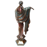The Swinging Days Art Deco Cold Cast Bronze Dancing Lady