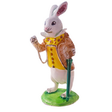 The White Rabbit Alice In Wonderland ARORA Pewter Trinket Box