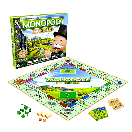 Monopoly Go Green Board Game