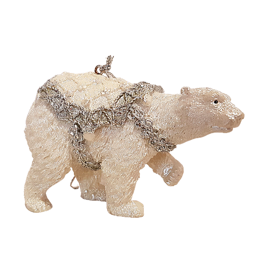 Christmas Polar Bear Tree Ornament