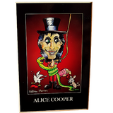 Alice Cooper Limited Edition Caricatures - By Melissa Morrison