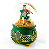 Luck Aplenty, St Patrick's Day  Musical Rotating Water Globe