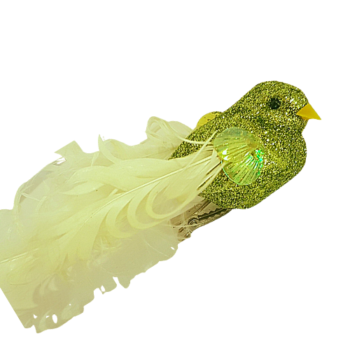 Green Bird Christmas Tree Ornament