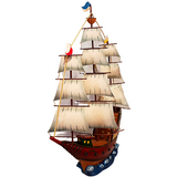 Ten Sails Spanish Galleon Sailing Ship 