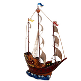 Ten Sails Spanish Galleon Sailing Ship 