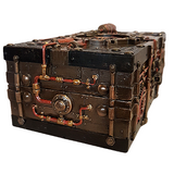 Steampunk  Victorian Trunk Treasure Box
