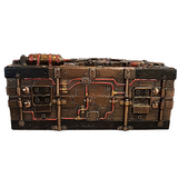Steampunk  Victorian Trunk Treasure Box