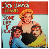 "Some Like It Hot"  1959 Vintage Reproduction Movie Poster