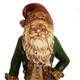 Wooden Antique Santa Clause