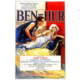 "BEN-HUR" 1925 Ramon Novaro Vintage Reproduction Movie Poster