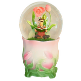 Elfling Story Time Musical Rotating Snow Glitter Globe