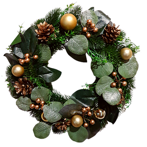 Golden Native Christmas Wreath