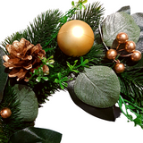 Golden Native Christmas Wreath