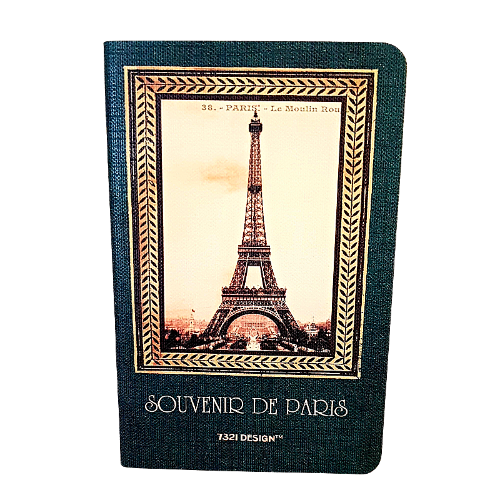 Paris In The Springtime Lined Note Book