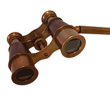 Brass and Leather Binoculars in London 1917 Leather Case