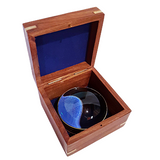 Chart Reader Magnifying Glass in Wooden Box