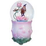 Elfling Messenger Rotating Musical Glitter/Snow Water Globe