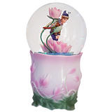 Elfling Messenger Rotating Musical Glitter/Snow Water Globe