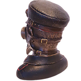 Steampunk Plaque Doctor Bust Secret Treasure Box Statue