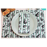 Fig And Pear Placemat Set Of Four