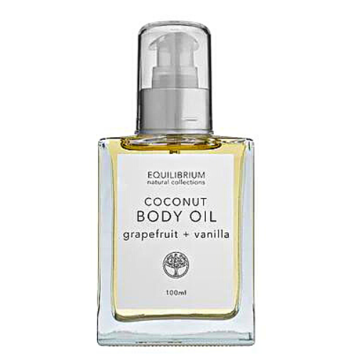 Equilibrium Natural Coconut Natural Body Oil Grapefruit And Vanilla 100 ml