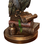 Wise Scholar Owl And Professor Cold Cast Bronze By Veronese Design