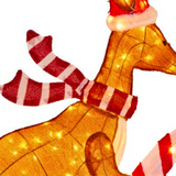 Joey The Christmas Kangaroo Display with Lights Indoor Or Outdoor Use  99 cm Long